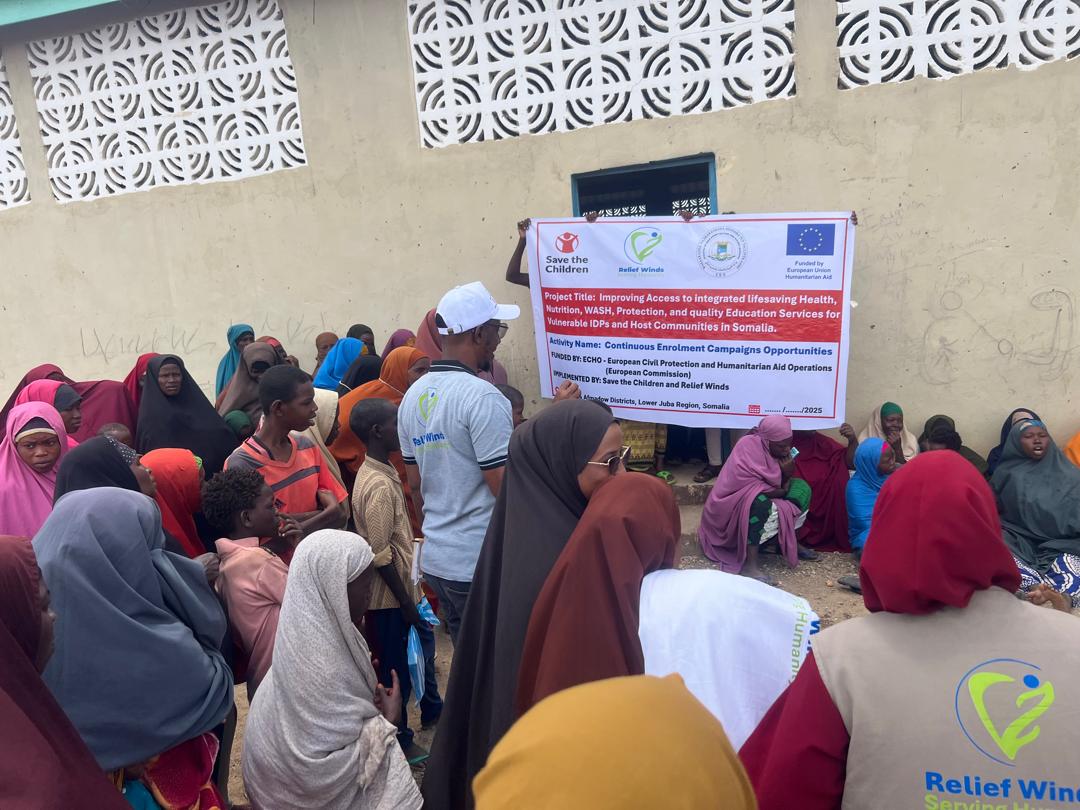 Project Title: Improving Access to integrated lifesaving Health, Nutrition, WASH, Protection, and quality Education Services for Vulnerable IDPs and Host Communities in Somalia

Donor: ECHO - European Civil Protection and Humanitarian Aid Operations (European Commission)